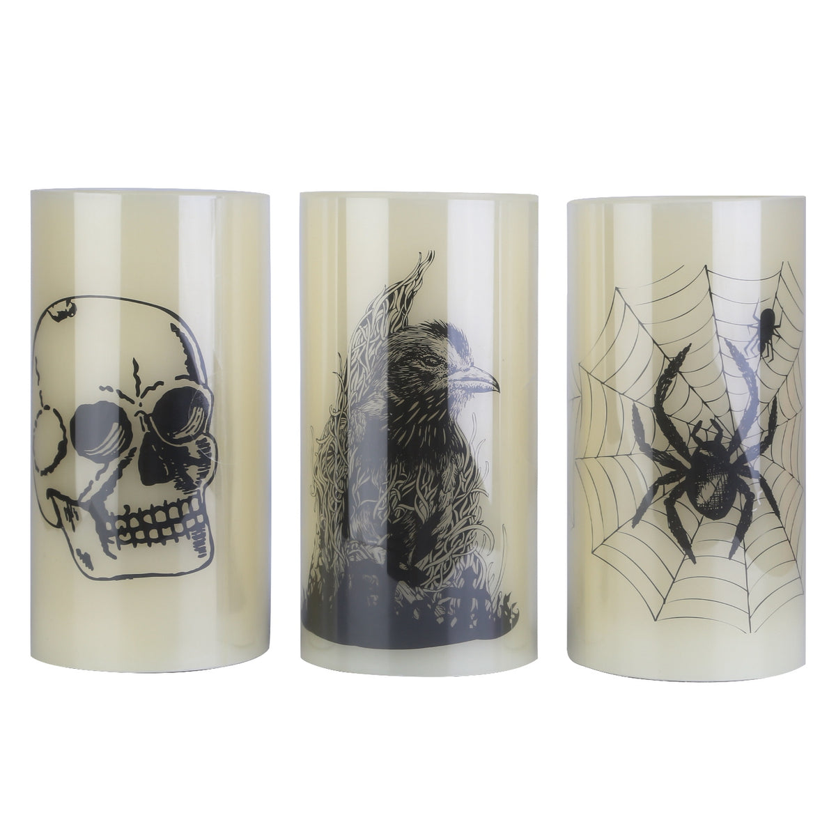 Halloween Flameless Candle Lamps 3-Pack – photo 9