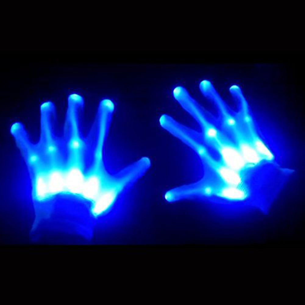 LED Light-Up Skeleton Hand Gloves – photo 2