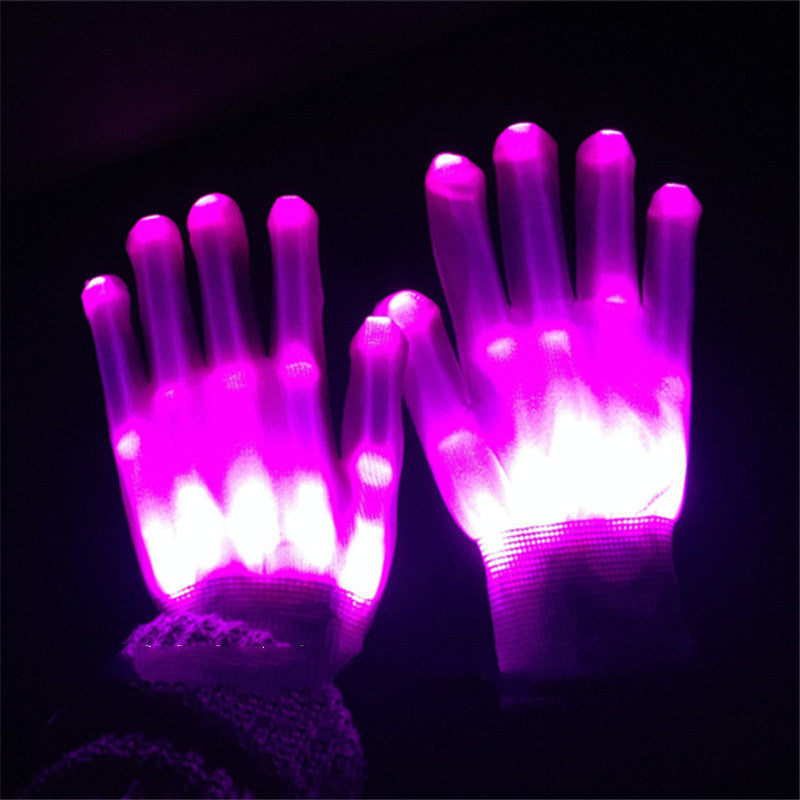 LED Light-Up Skeleton Hand Gloves – photo 7