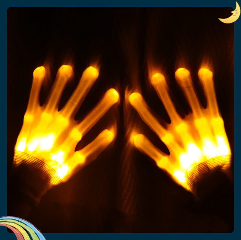 LED Light-Up Skeleton Hand Gloves – photo 4
