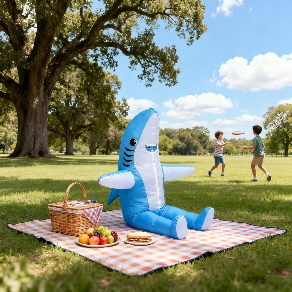 Inflatable Shark Costume for Adults – photo 4