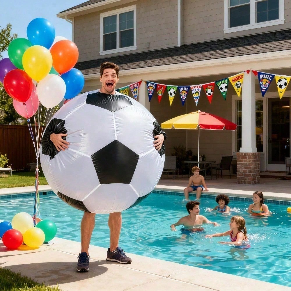 Inflatable Soccer Ball Costume – photo 6