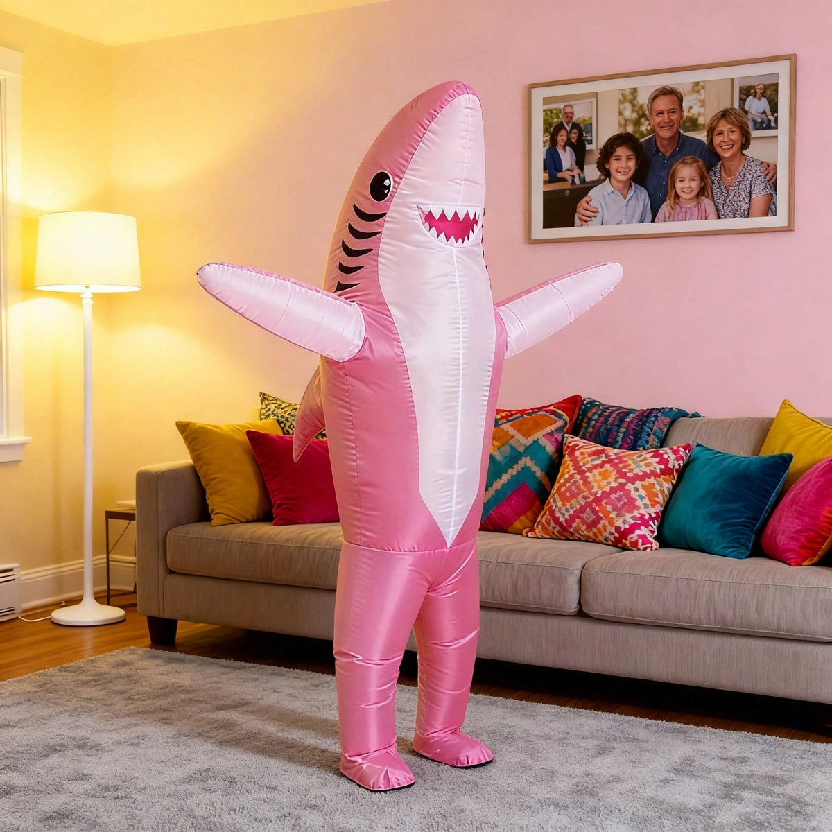 Inflatable Shark Costume for Adults – photo 9