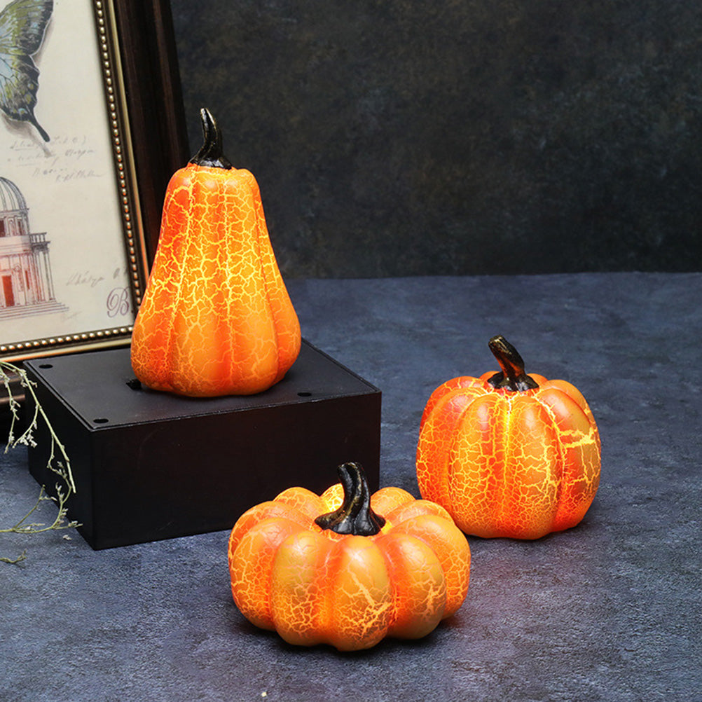 LED Crackle Pumpkin Lantern – photo 3