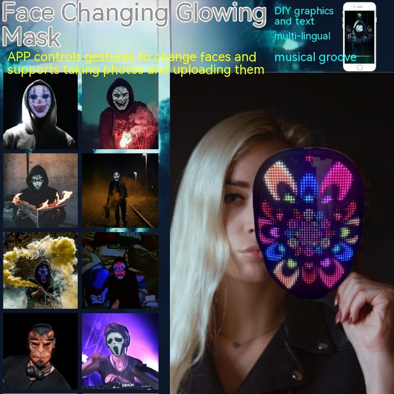Face-Changing LED Mask – photo 5