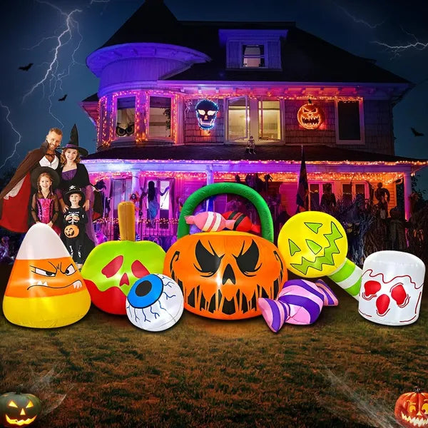 10 ft Inflatable Halloween Candy Set – photo 3