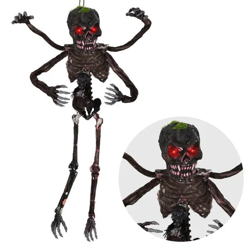 6 ft Animated Hanging Skeleton – photo 2