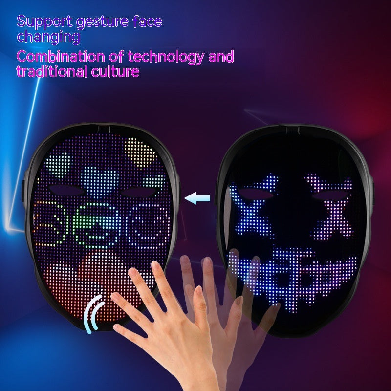 Face-Changing LED Mask – photo 7