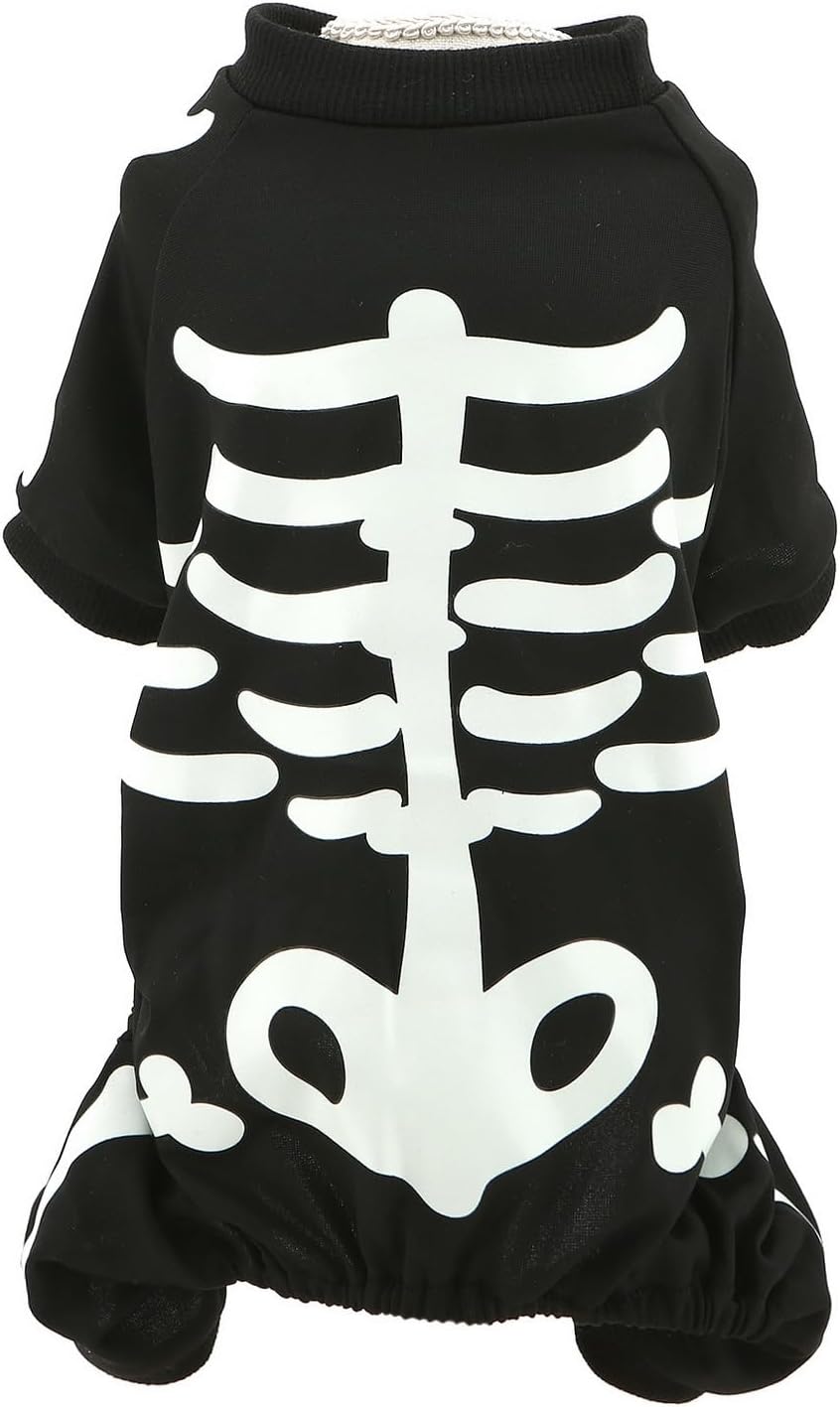 Glow-in-the-Dark Skeleton Dog Costume – photo 7