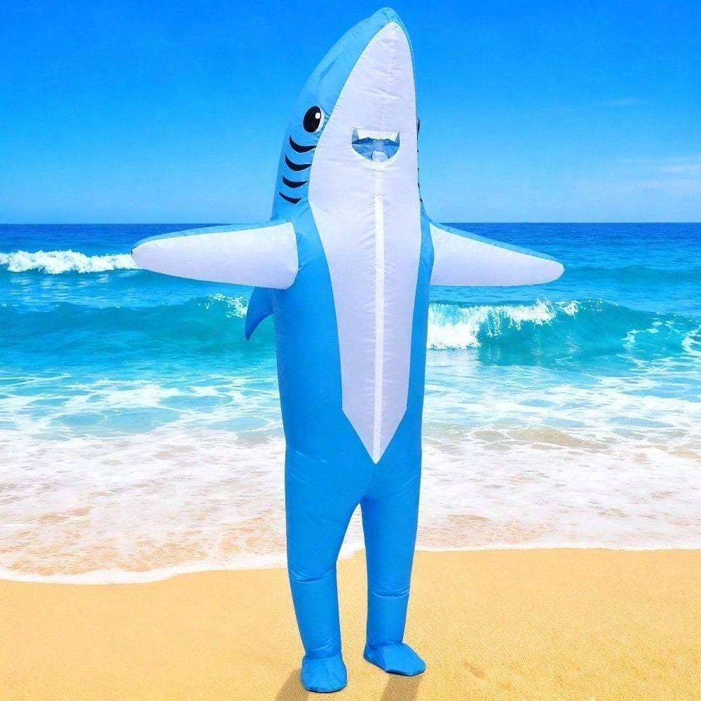 Inflatable Shark Costume for Adults – photo 7