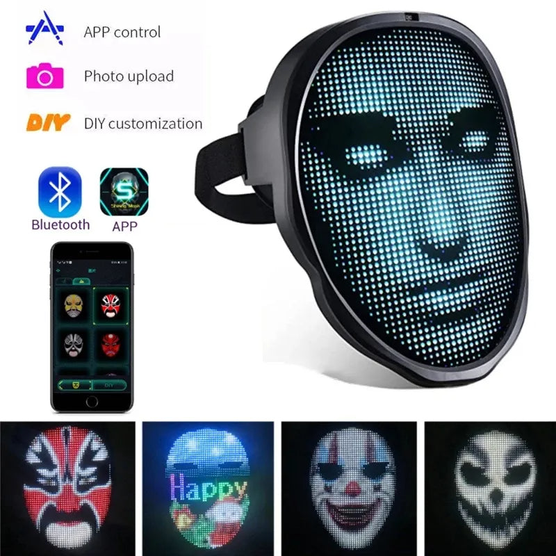 Face-Changing LED Mask – photo 1
