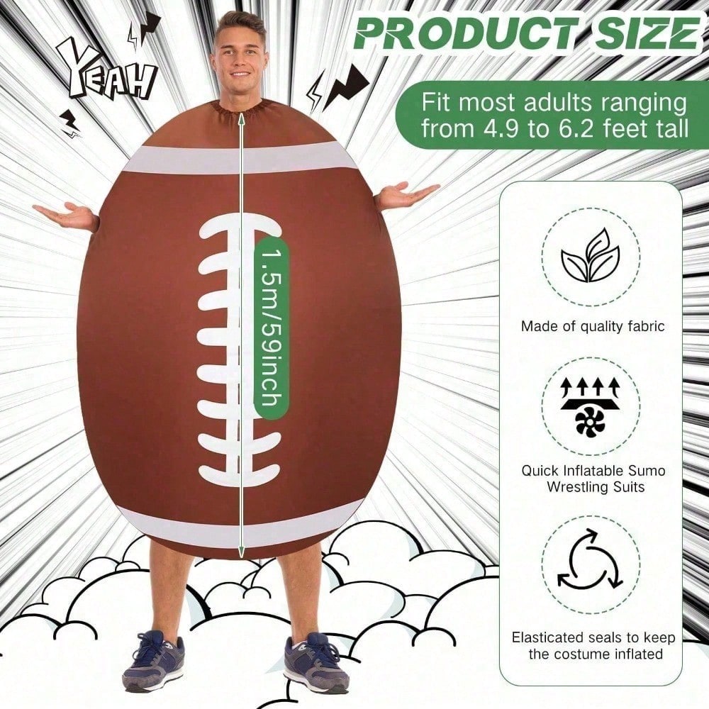 Inflatable Soccer Ball Costume – photo 3
